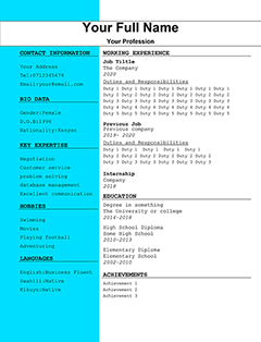 Hotel Management Resume Format Pdf from www.cvshaper.com